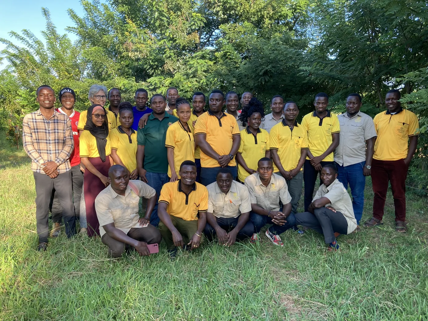 The Upendo Honey field officer team